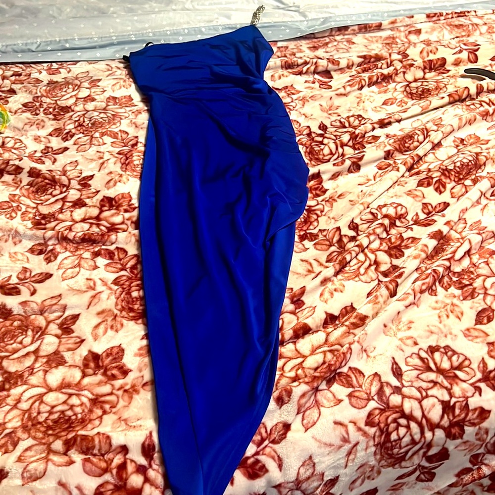Royal blue dress